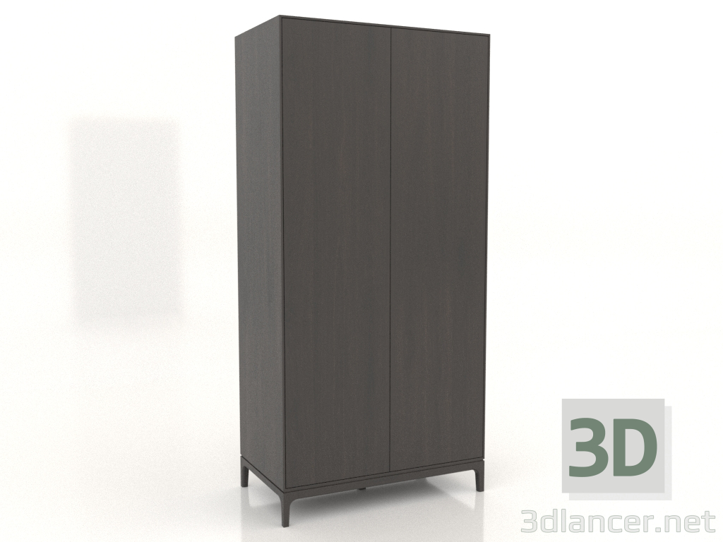3d model Wardrobe FARGO 1050x600x2200 mm (wenge oak) - preview