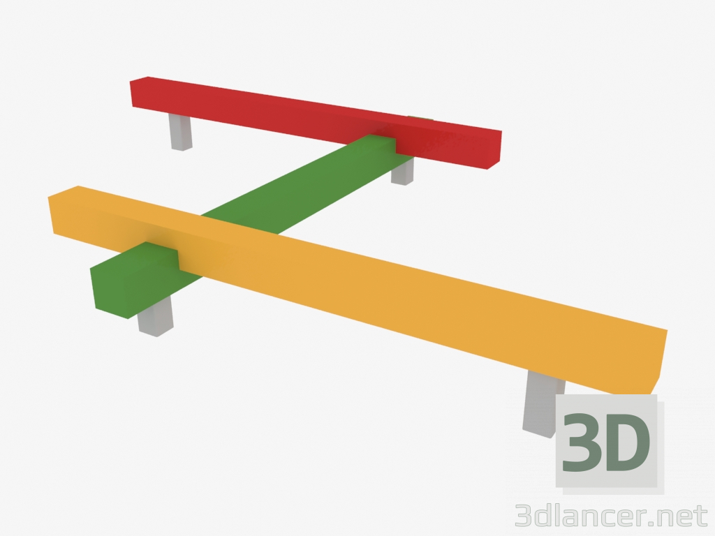 3d модель Элемент благоустройства (7825) – превью