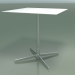 3d model Square table 5549 (H 72.5 - 69x69 cm, White, LU1) - preview