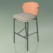 modèle 3D Tabouret de bar 050 (Orange, Metal Smoke, Polyurethane Resin Mole) - preview