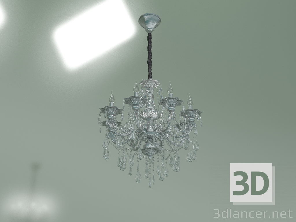 modello 3D Lampadario a sospensione 405-8 (Strotskis) - anteprima