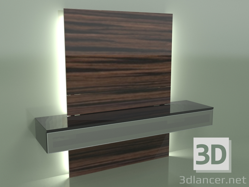 modello 3D Pannello TV (5) - anteprima