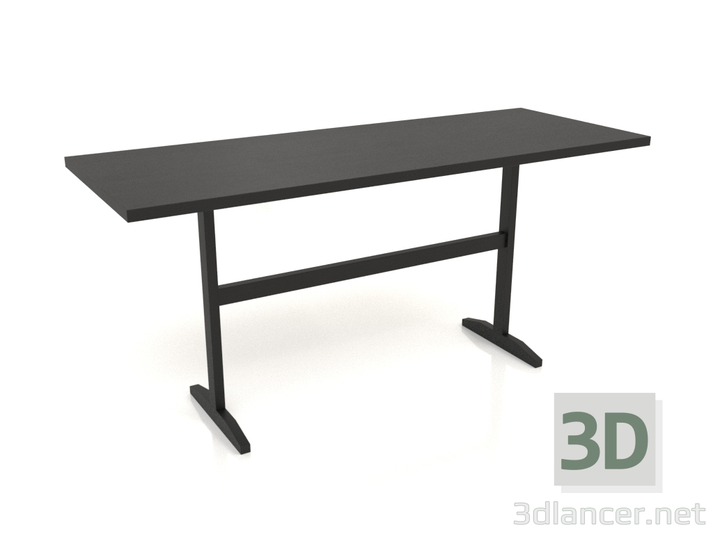 modèle 3D Table de travail RT 12 (1600x600x750, bois noir) - preview