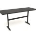 Modelo 3d Mesa de trabalho RT 12 (1600x600x750, madeira preta) - preview