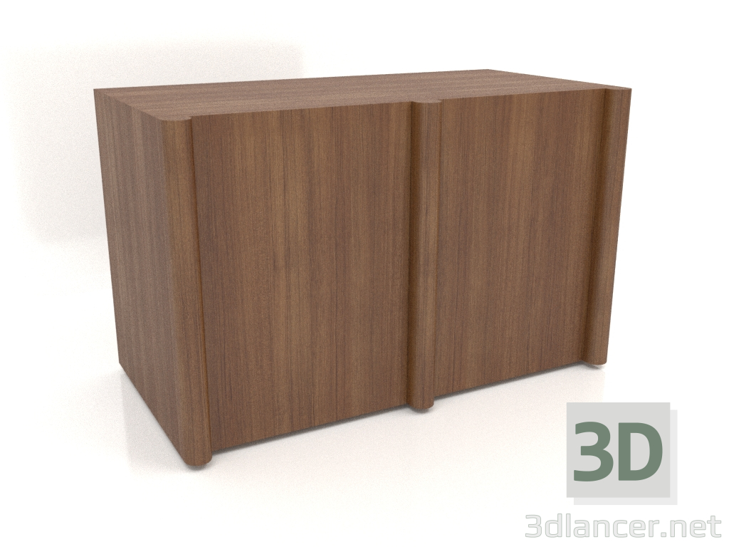 3d model Aparador MW 05 (1260x667x798, madera marrón claro) - vista previa