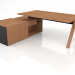 Modelo 3d Mesa de trabalho Viga Executive V05L (2144x1801) - preview