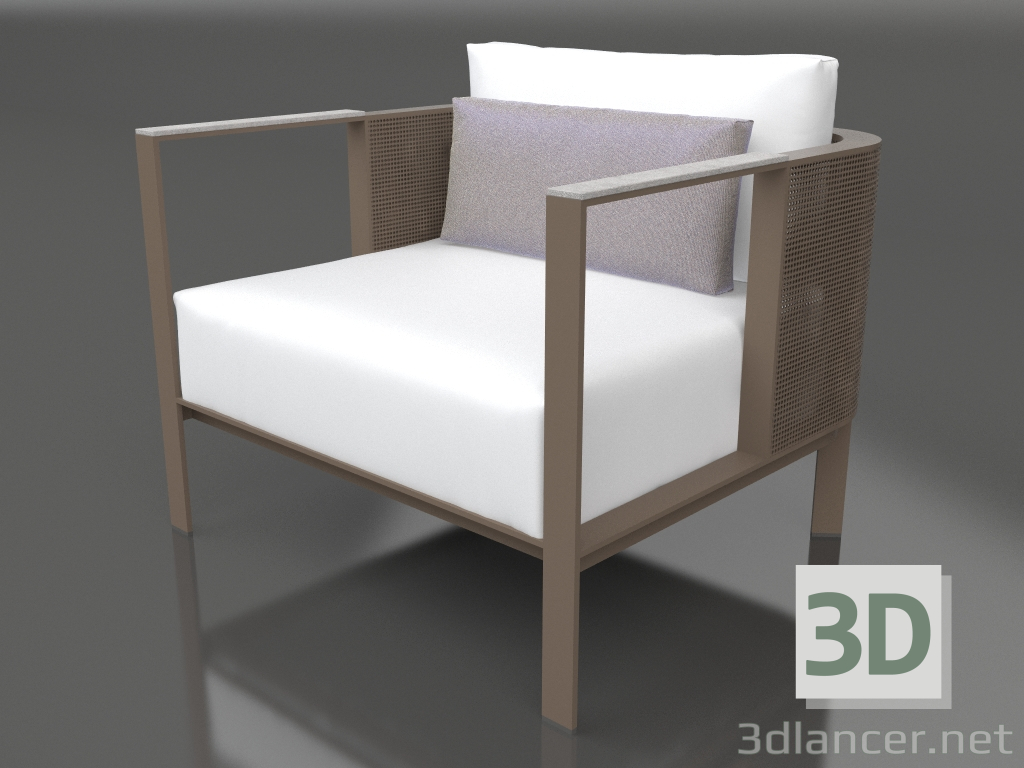 Modelo 3d Poltrona (Bronze) - preview