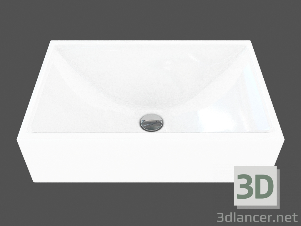 3d model Lavabo Quattro (K21650) - vista previa