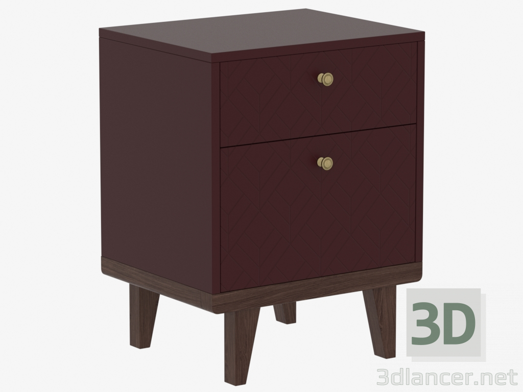 3d model Mesita de noche junto a la cama THIMON v2 (IDC0331051128) - vista previa