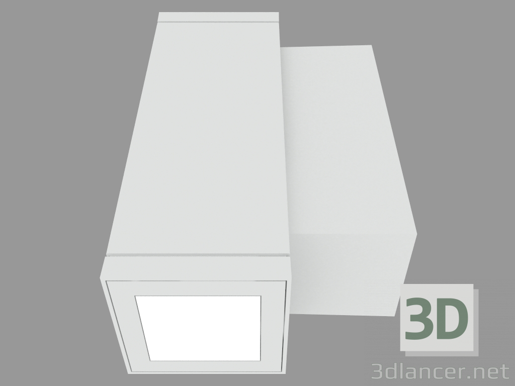 Modelo 3d Lâmpada de parede MICROSLOT UP-DOWN (S3813W) - preview