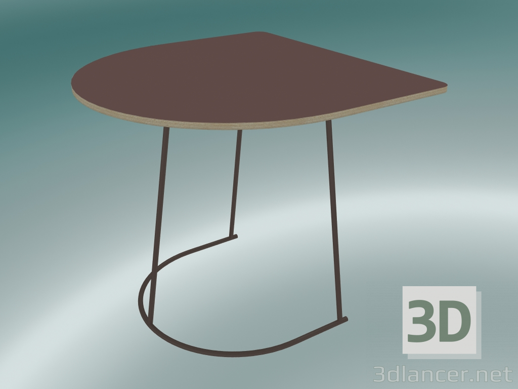 3d model Mesa de café Airy (Tamaño medio, Ciruela) - vista previa