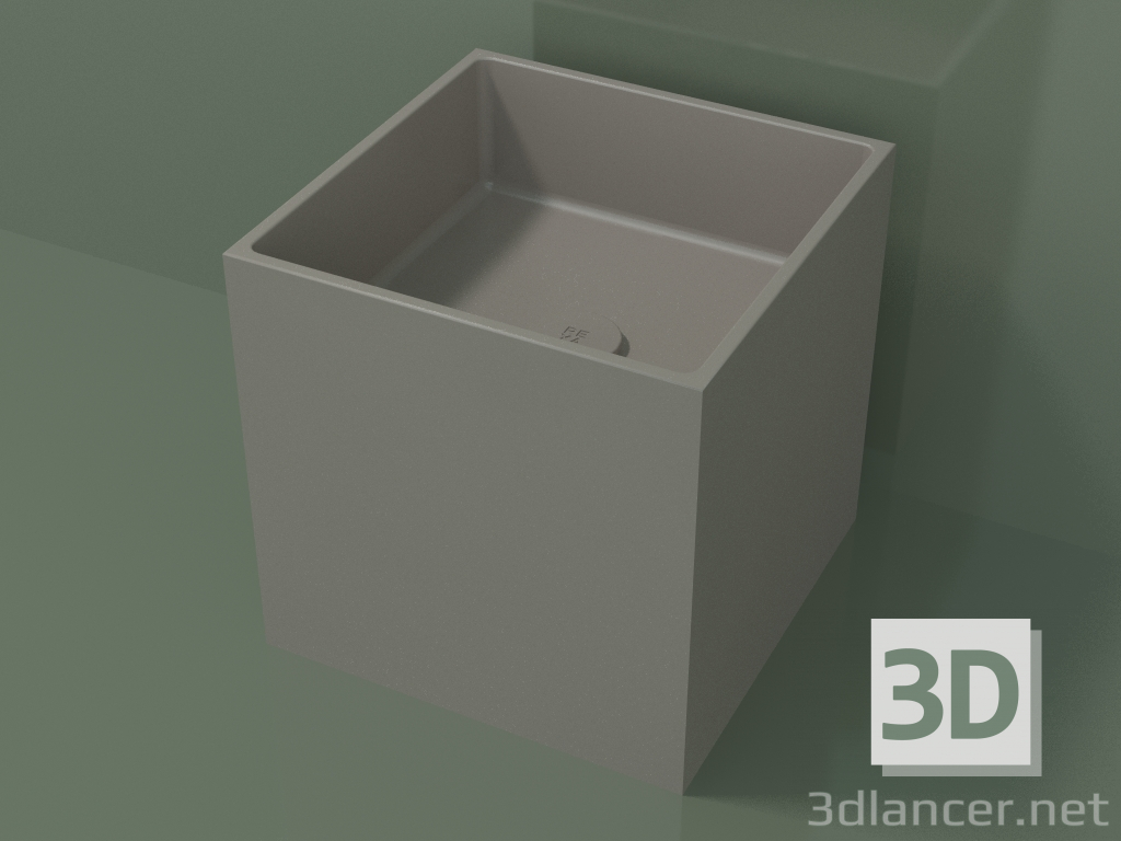 Modelo 3d Lavatório de bancada (01UN12101, Clay C37, L 36, P 36, H 36 cm) - preview