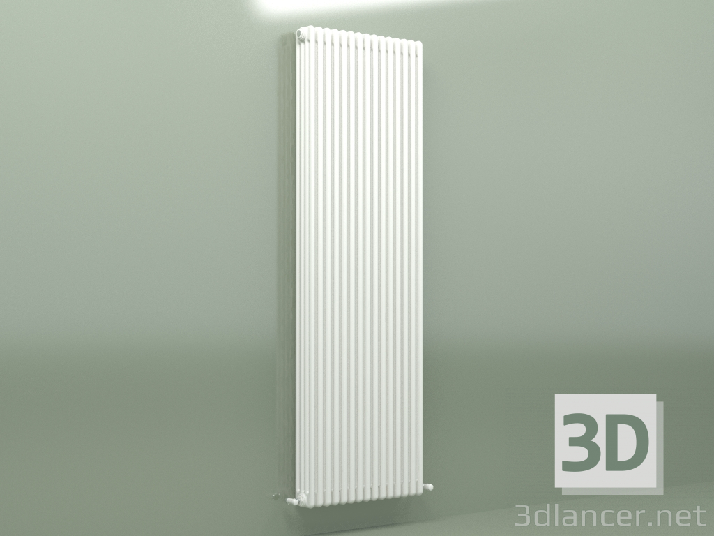 Modelo 3d Radiador TESI 4 (H 2200 15EL, branco padrão) - preview