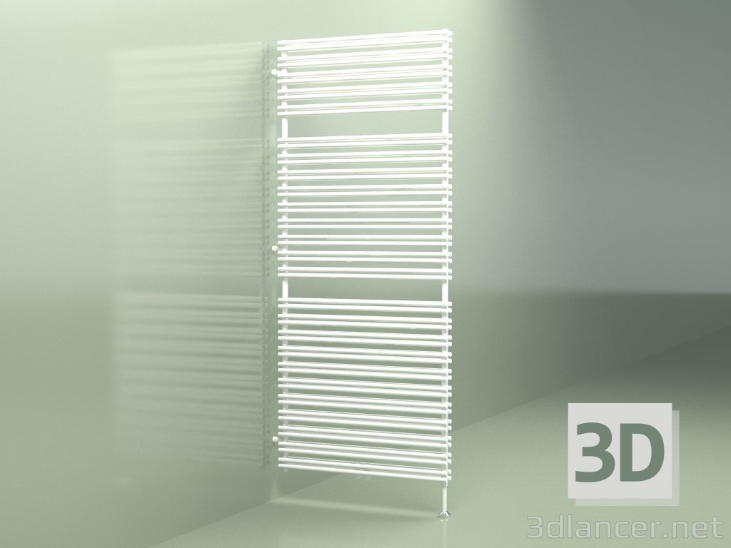 3d model Heated towel rail - Mauritius (MAU 22 09, RAL - 9016) - preview