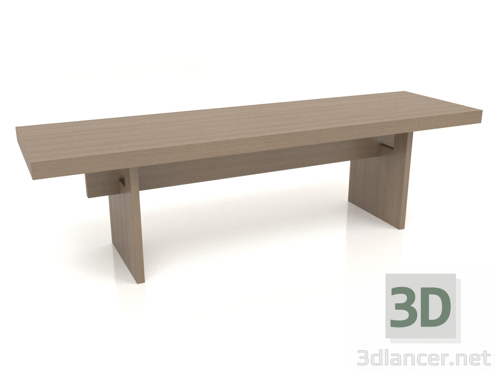 Modelo 3d Banco VK 13 (1600x450x450, cinza madeira) - preview