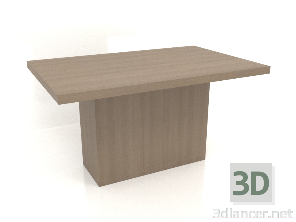 modèle 3D Table à manger DT 10 (1400x900x750, gris bois) - preview