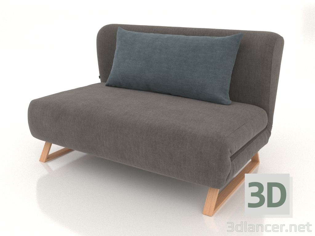 modello 3D Divano letto Rosy-2 (2 posti) 1 - anteprima