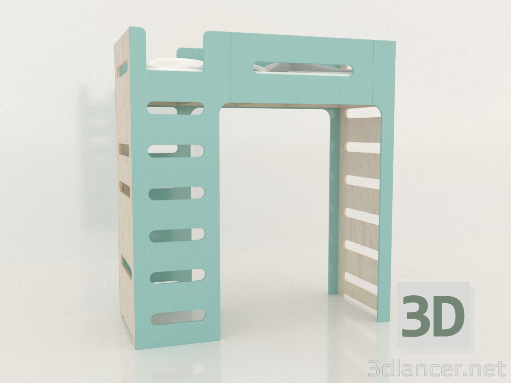 modello 3D Letto a soppalco MOVE GL (FTMGL0) - anteprima