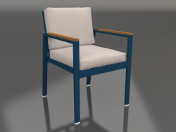 Silla de comedor (Gris azul)