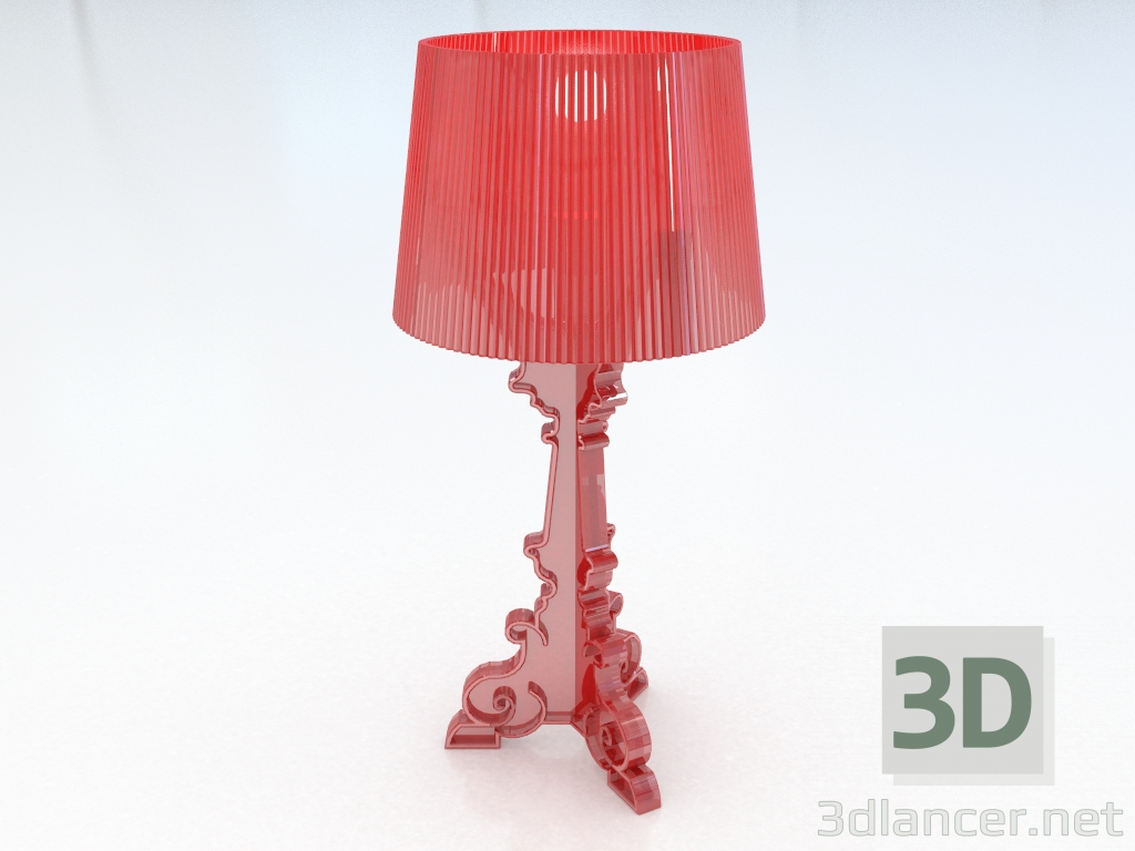 Modelo 3d Candeeiro de mesa Bourgie - preview