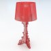 3D Modell Tischlampe Bourgie - Vorschau