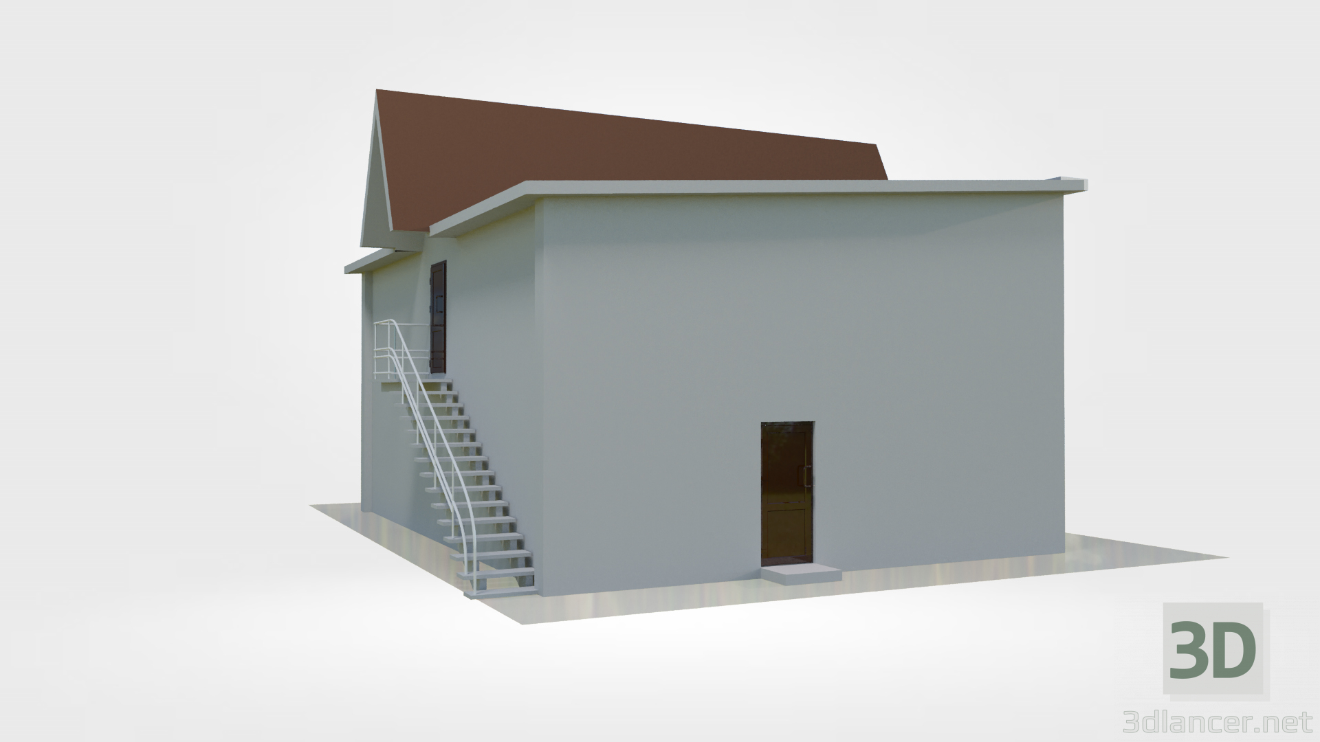 3D Ticaret pavyonu "Yugra" modeli satın - render