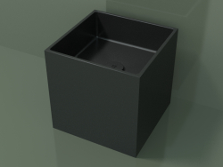 Lavabo da appoggio (01UN12101, Deep Nocturne C38, L 36, P 36, H 36 cm)