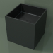 3d model Lavabo sobre encimera (01UN12101, Deep Nocturne C38, L 36, P 36, H 36 cm) - vista previa