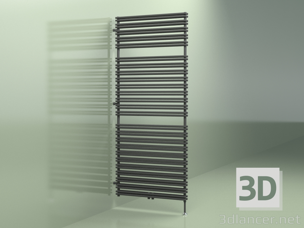 3d model Heated towel rail - Mauritius (MAU 22 09, RAL - 9005) - preview