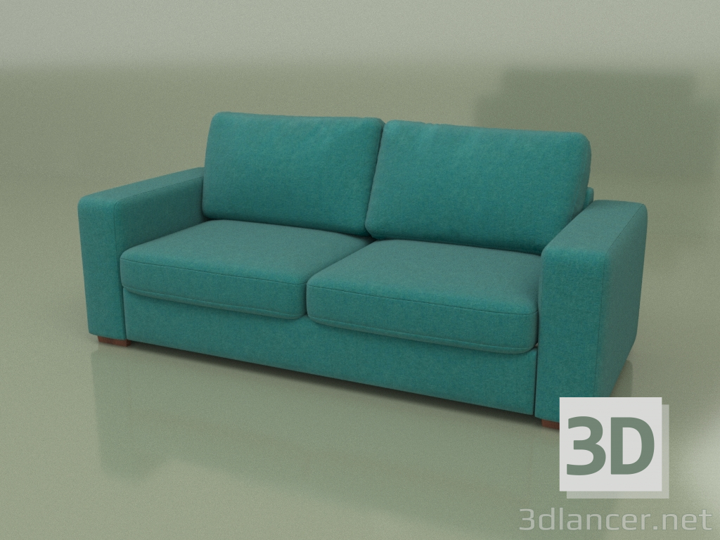 3d model Sofá triple Morti (Salón 20) - vista previa