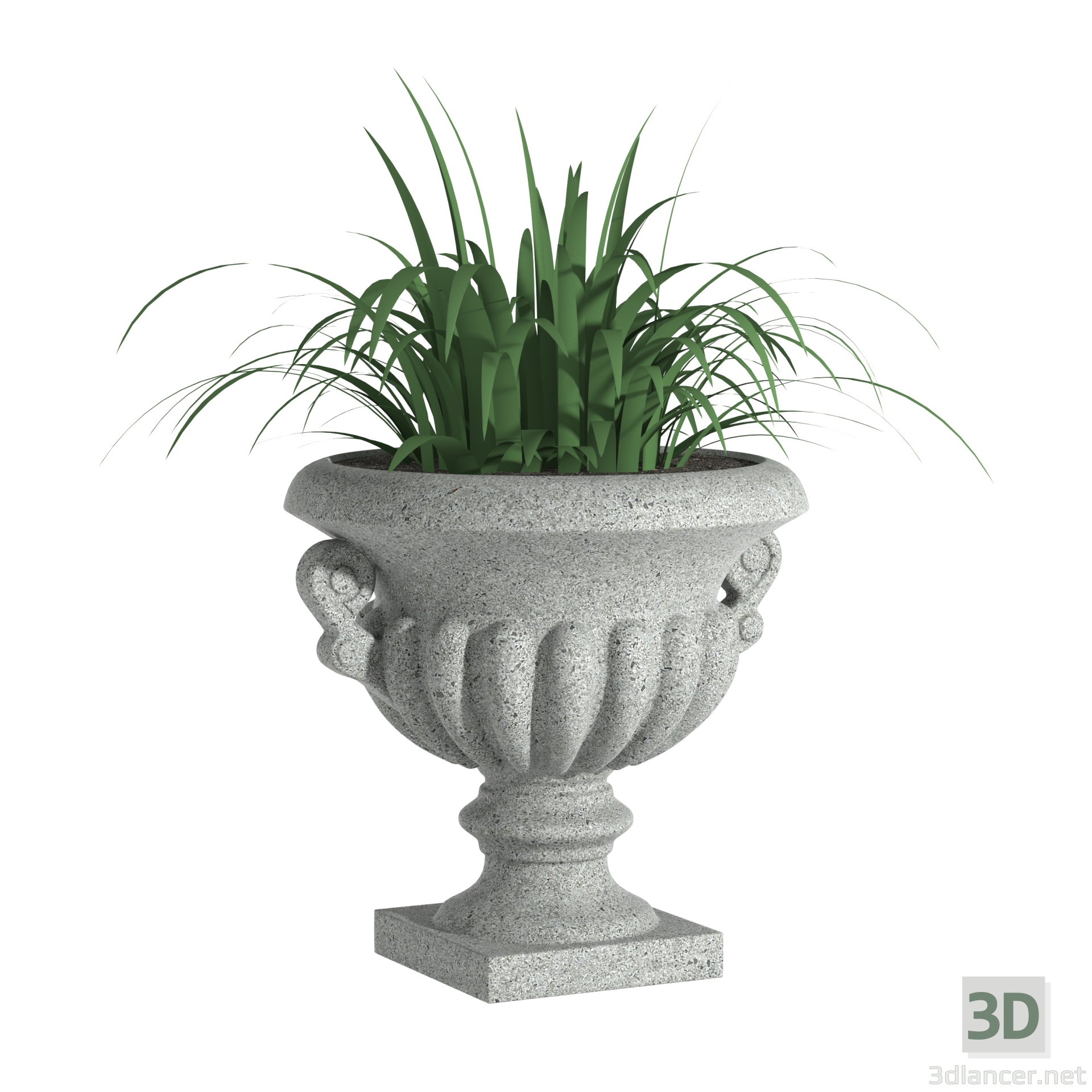 modèle 3D de Pot de fleurs B16 acheter - rendu