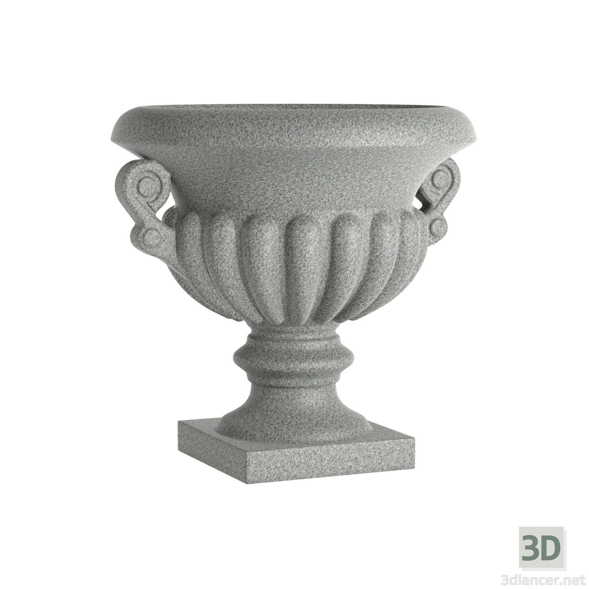 modèle 3D de Pot de fleurs B16 acheter - rendu