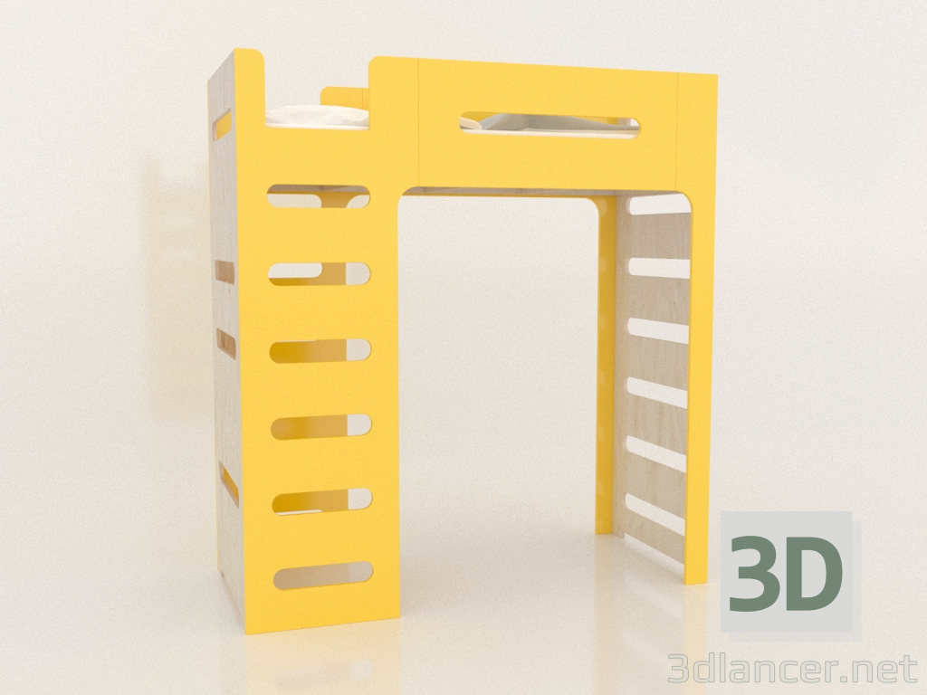 modello 3D Letto a soppalco MOVE GL (FYMGL0) - anteprima