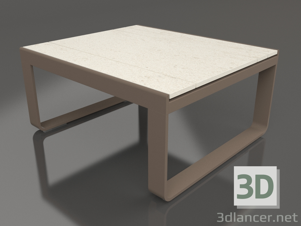 modello 3D Tavolo club 80 (DEKTON Danae, Bronzo) - anteprima