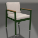 3d model Silla de comedor (verde botella) - vista previa