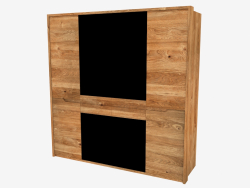 Wardrobe (SE.1088-4.3 206x209x63cm)