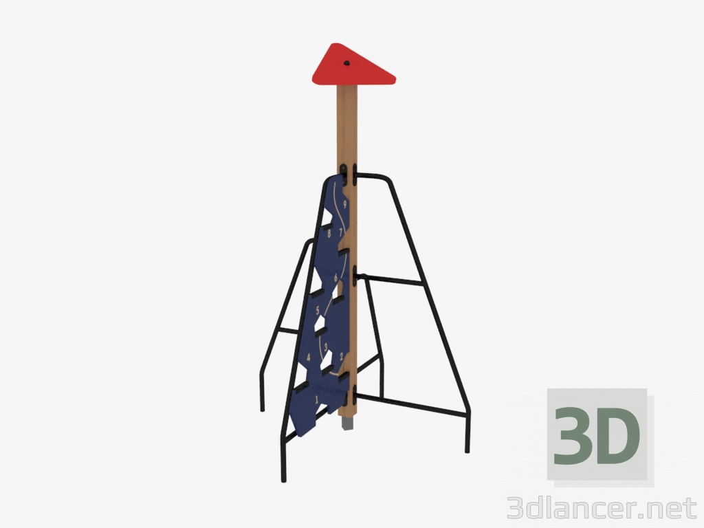 3d model Complejo de juegos para niños (4442) - vista previa