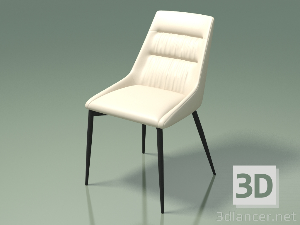 modello 3D Sedia Savannah (112825, latte) - anteprima