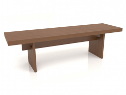 Banc VK 13 (1600x450x450, bois brun clair)