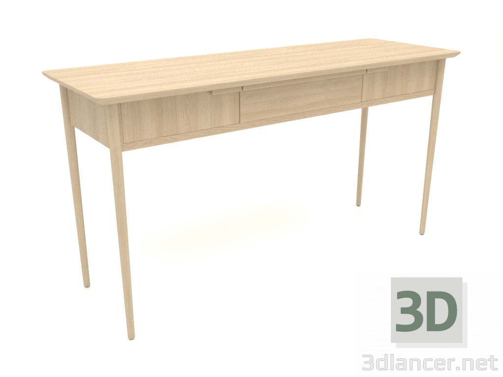 3d модель Стіл робочий RT 01 (1660х565х885, wood white) – превью