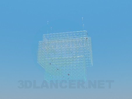 3d model Crystal chandelier - preview