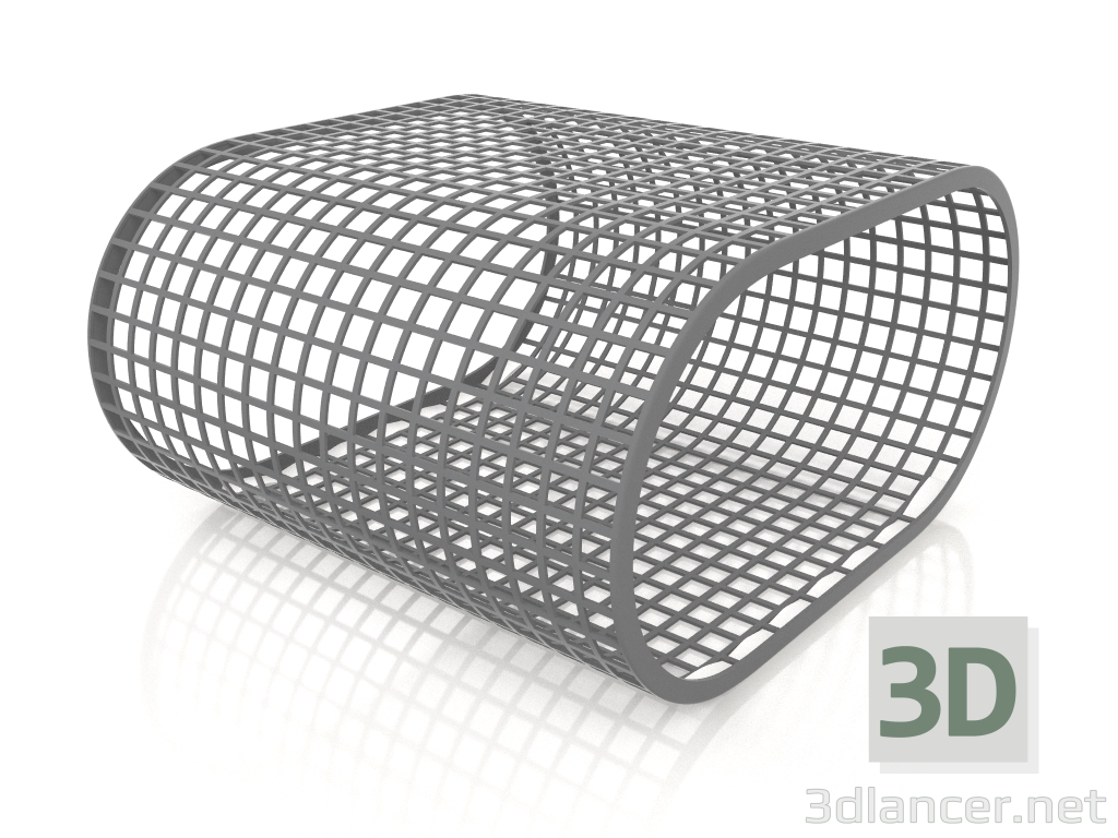 Modelo 3d Mesa de centro (Antracite) - preview