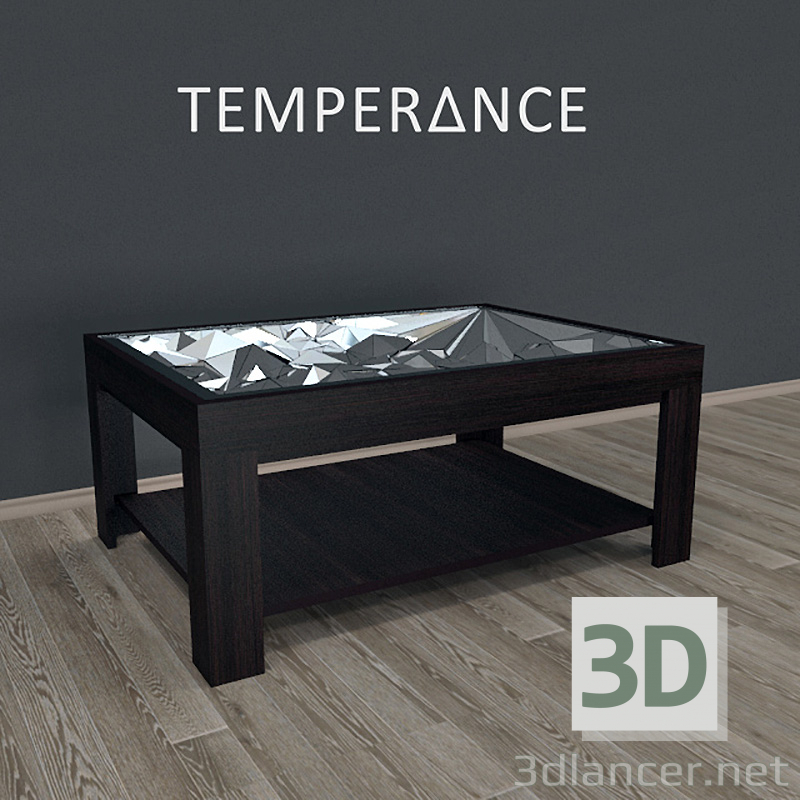 3d model Coffee table "Crystal" - preview