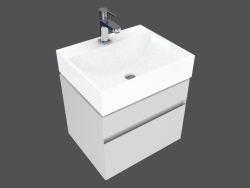 Washbasin with cabinet Quattro (89353)