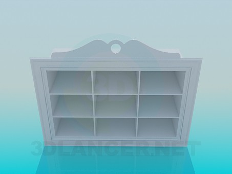 3d model Soporte para zapatos - vista previa