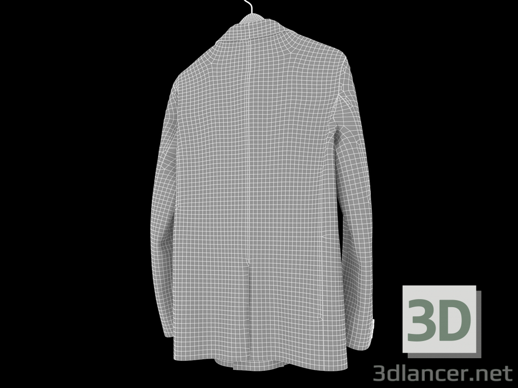 modèle 3D de Veste classique pour hommes acheter - rendu