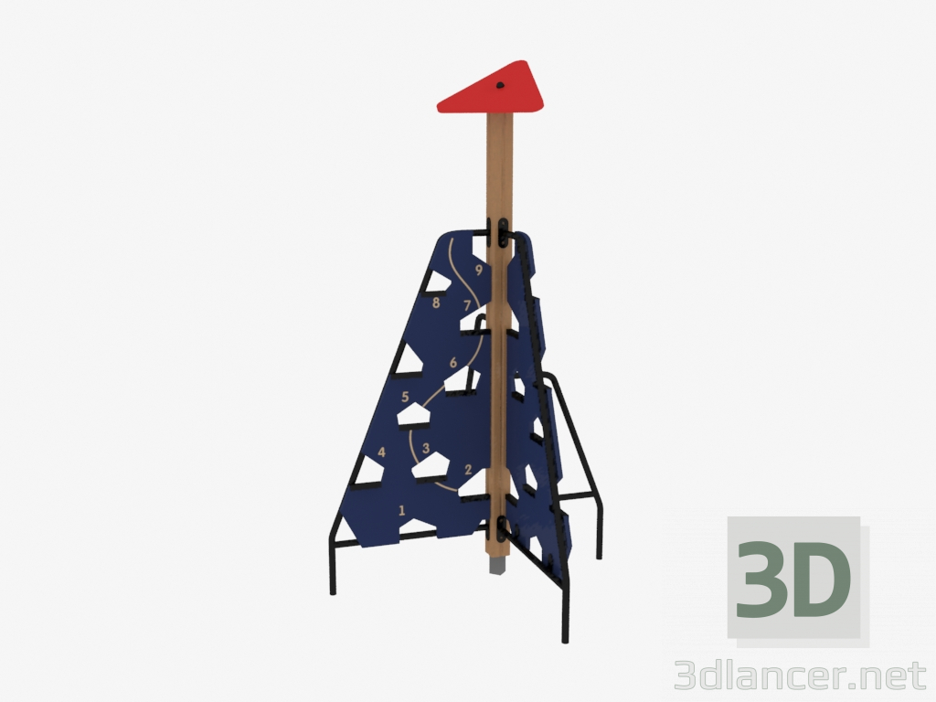 3d model la estructura de juego (4443) - vista previa