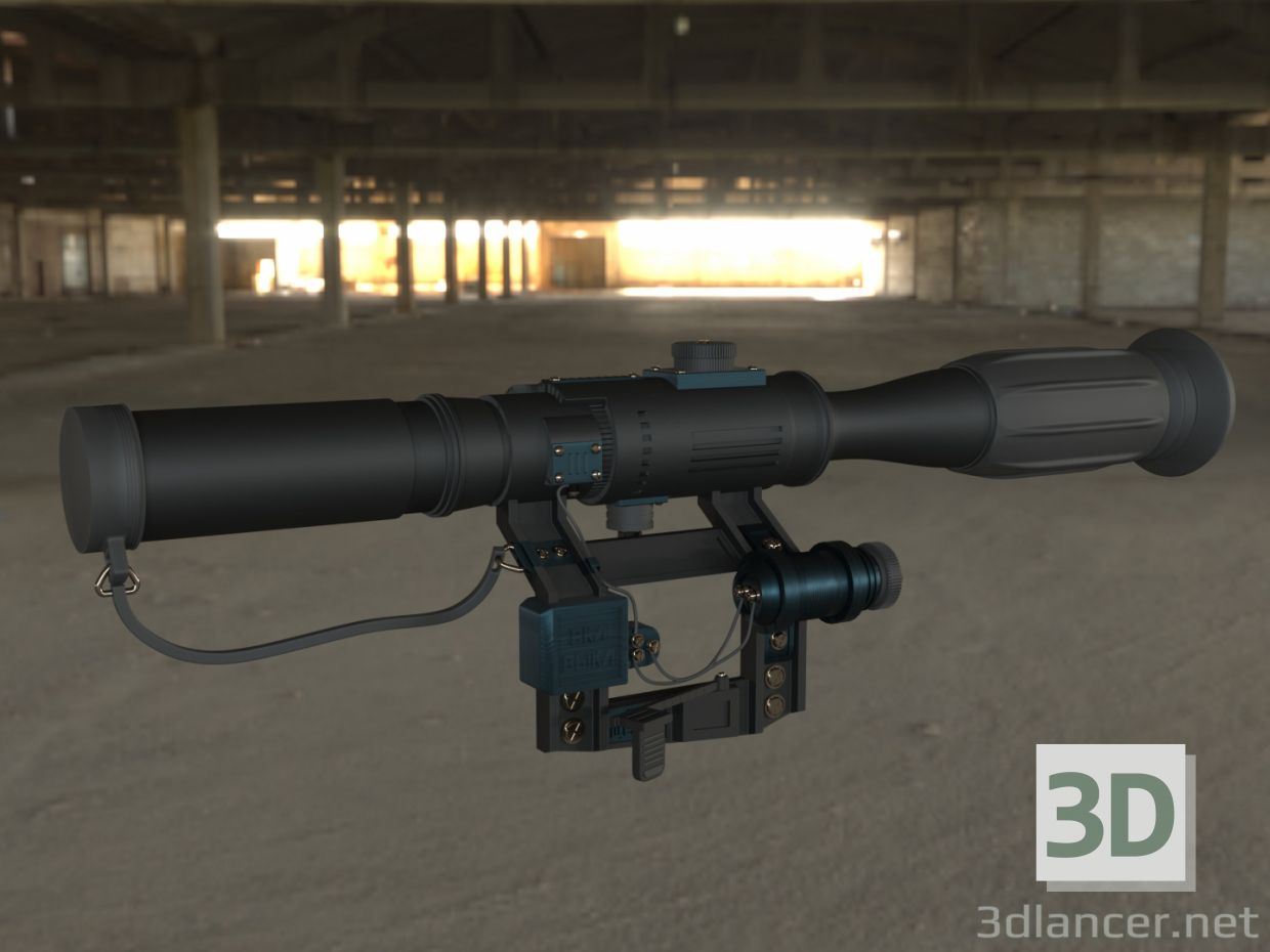 3d model Aim - 8x - preview