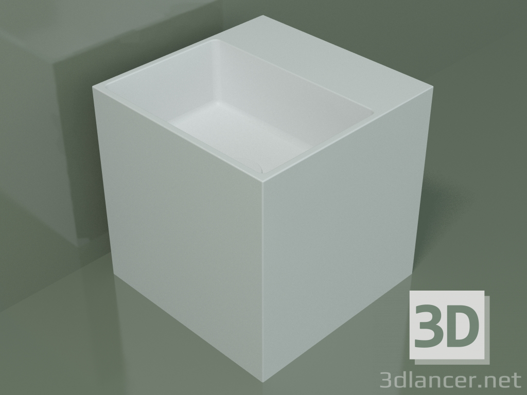 Modelo 3d Lavatório de bancada (01UN12102, Glacier White C01, L 36, P 36, H 36 cm) - preview