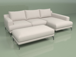 Modulares Sofa Sydney (C4Lv + C01Pr + C8)